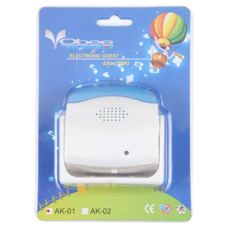 AK-01 Electronic Guest-Saluting Wireless Doorbell, AK-01 AK-01 Electronic Guest-Saluting Wireless Doorbell, AK-01